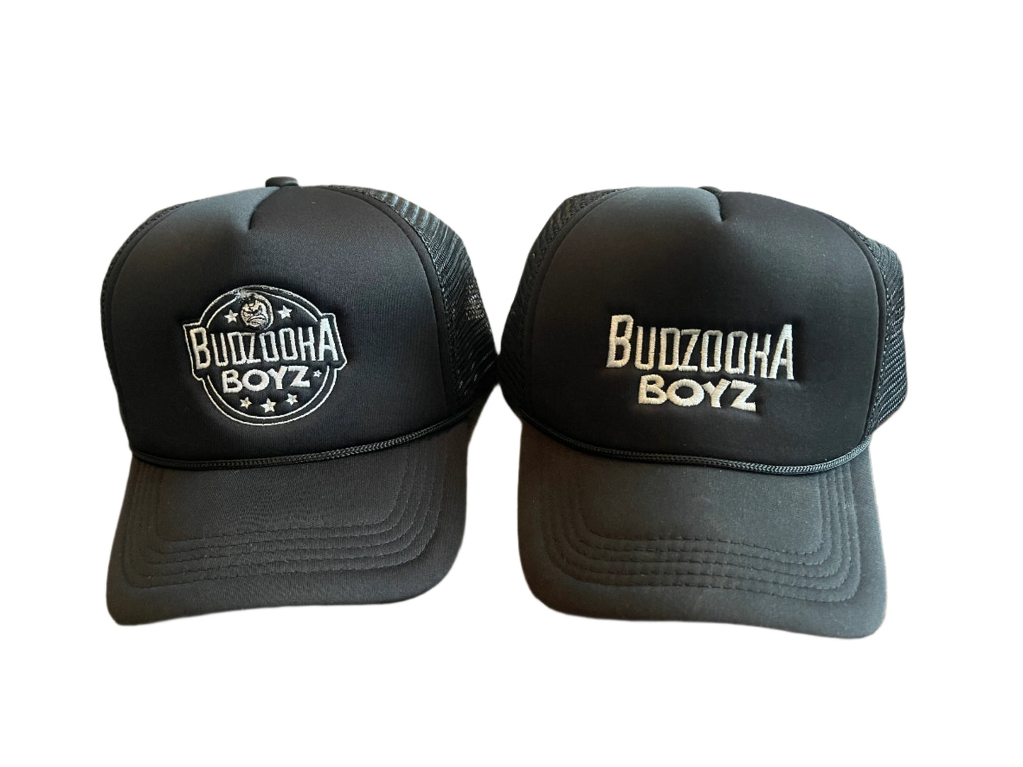 Budzooka Black/white Trucker Hat
