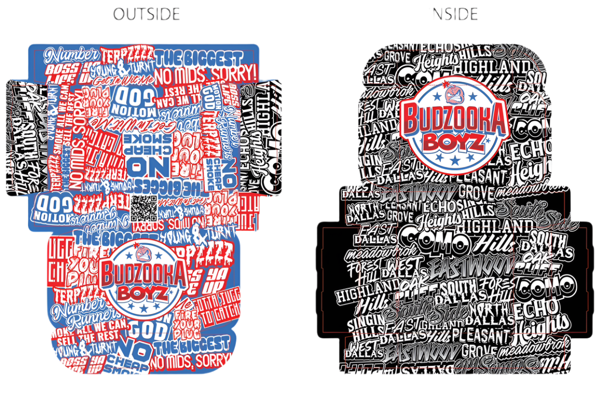Budzooka Custom "DFW" themed Box