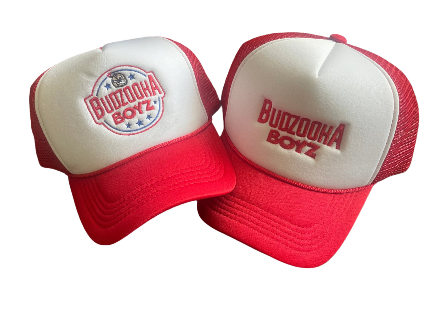 Budzooka Red/white/blue Trucker Hat